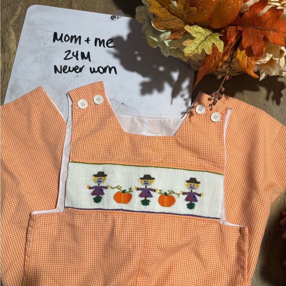Smocked Scarecrow Jon Jon